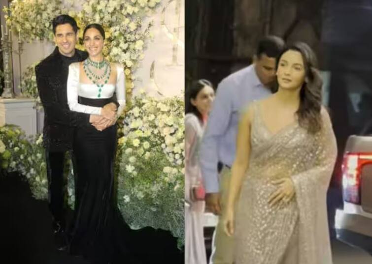 Alia bhatt attends ex boyfriend sidharth malhotra kiara advani wedding reception  એક્સ બોયફ્રેન્ડના રિસેપ્શનમાં આ અંદાજમાં પહોંચી આલિયા ભટ્ટ