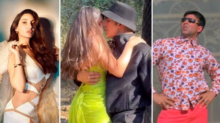 Akshay Kumar, Nora Fatehi's dance video sets internet ablaze, know in details Selfiee: অক্ষয়-নোরার নাচে পারদ চড়ল নেট দুনিয়ায়