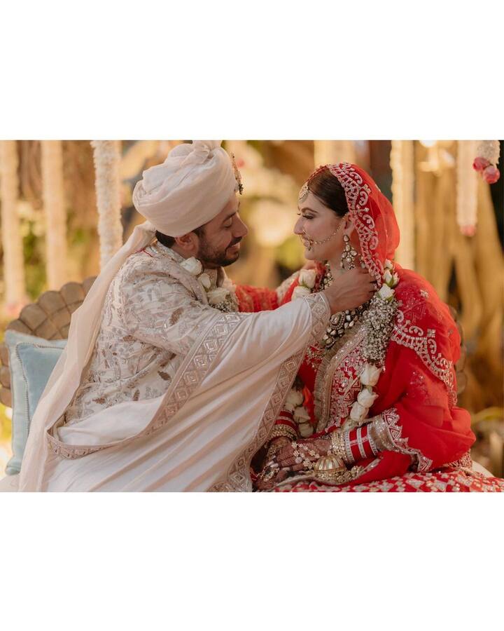 'Drishyam 2' Director Abhishek Pathak and Actress Shivaleeka Oberoi recently got married in a private ceremony in Goa with was attended by close friends and family. (Image Source: Instagram)