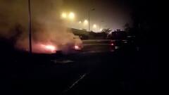 বাগনানে আগুনে ভষ্মীভূত তিনটি দোকান