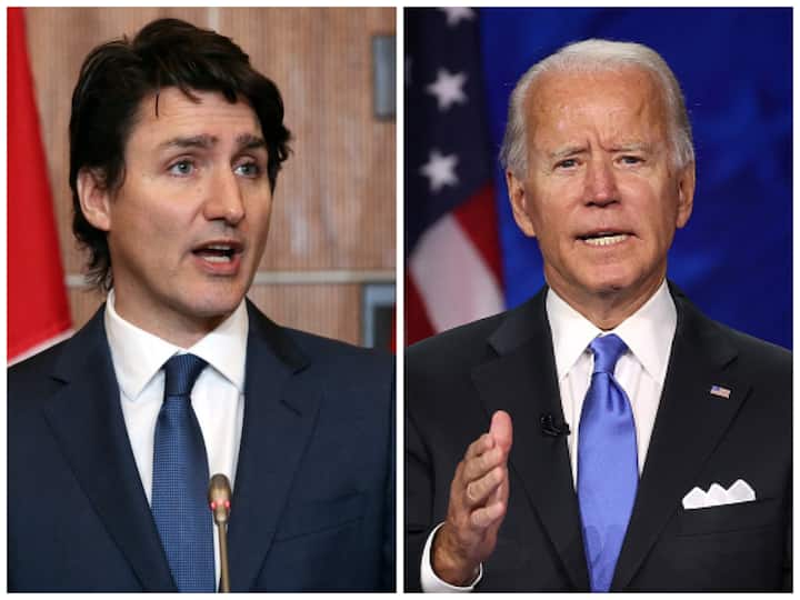 US Shoots Down Another Undentified Airborne Object Over North Canada Justin Trudeau Joe Biden Discuss US Shoots Down Unidentified High-Altitude Airborne Object Over North Canada, Second In 2 Days
