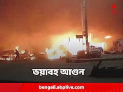 একের পর এক গ্যাস সিলিন্ডার বিস্ফোরণ, ভয়াবহ আগুন নিউটাউনের বাজারে