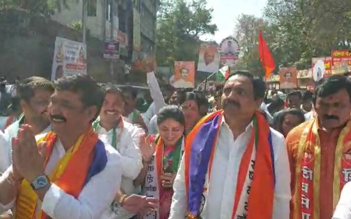 मोरया गोसावी मंदिराचे दर्शन घेऊन चिंचवड विधानसभा पोटनिवडणुकीच्या प्रचाराचा आज शुभारंभ झाला.