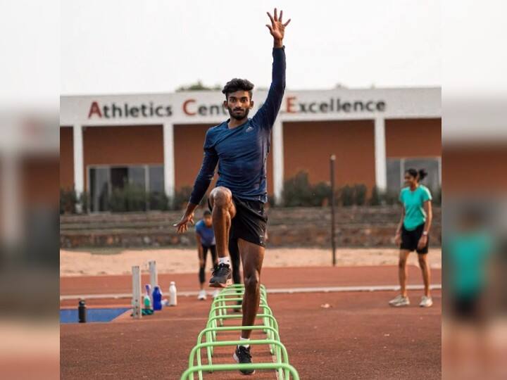 Asian Indoor Athletics Championships 2023 Jeswin Aldrin Wins Silver Long Jump 7.97 Meter to finish 2nd Jeswin Aldrin Wins Silver: एशियन इंडोर एथलेटिक्स में जस्विन एल्ड्रिन का धमाल, लंबी कूद में नेशनल रिकॉर्ड के साथ जीता सिल्वर