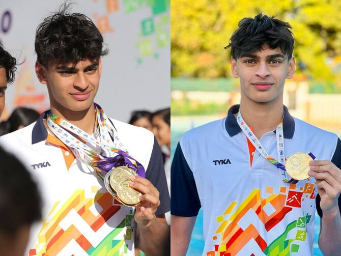R Madhavan Son Vedaant Madhavan Wins 5 Gold 2 Silver Medals Khelo India Youth Games