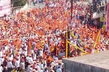 Maval Morcha : पुण्यातील मावळमध्ये हिंदू जनगर्जना मोर्चा
