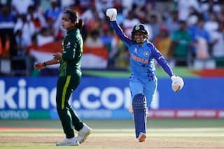 IND vs PAK, WT20 :  भारताचा पाकिस्तानवर सात विकेट्सनं विजय, रॉड्रिग्जचं अर्धशतक