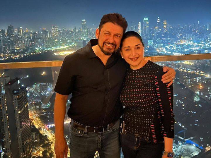 Madhuri Dixit Birthday Wishes Happy Birthday To His Hubby Dr Shriram Nene See Here Romantic Post