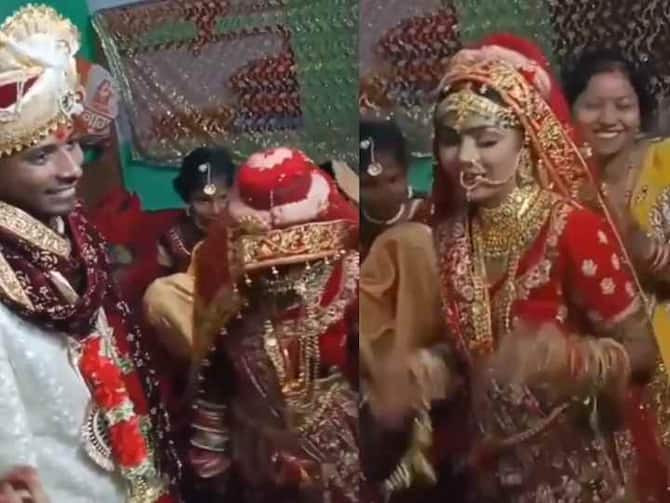 Bride Start Dancing On Khesari Lal Yadav Bhojpuri Song Le Le Aayi Coca Cola  In Her Wedding See Grooms Reaction | Bhojpuri Viral Video: भोजपुरी गाना  सुनते ही दुल्हन ने मारे ठुमके,