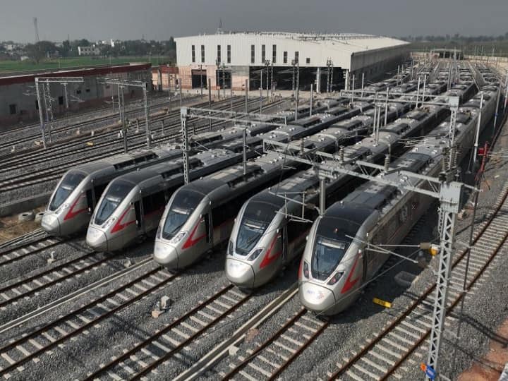 Delhi Meerut Rapid Rail will start in 3 weeks know stations, Route, Ticket Fare and Facilities Delhi Meerut Rapid Rail: 3 हफ्तों में शुरू होगी रैपिड रेल, 180 KMPH की स्पीड, रूट, स्टेशन से लेकर किराया भी जानें