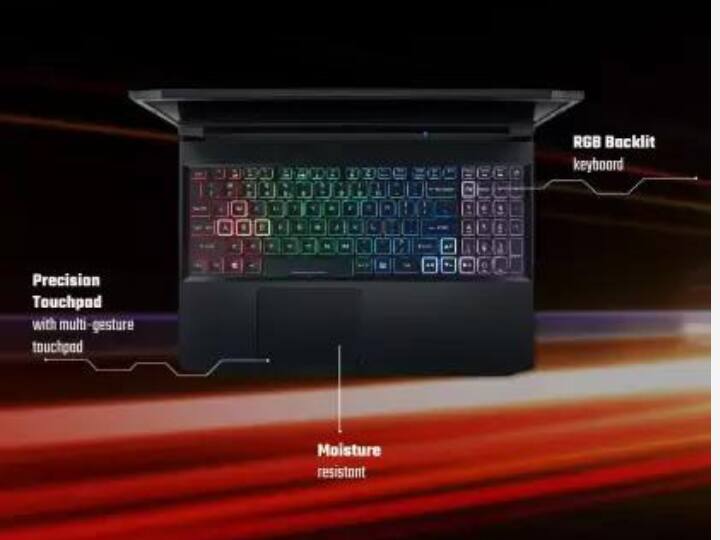 Acer Nitro 5 में एक टाइप-सी स्लॉट, तीन टाइप-ए पोर्ट, एक HDMI 2.0 सॉकेट, एक RJ45 पोर्ट, एक 3.5mm यूनिवर्सल जैक और एक केंसिंग्टन लॉक स्लॉट दिया गया है. लैपटॉप पर वायरलेस कनेक्टिविटी के तौर पर WiFi 6 और ब्लूटूथ 5.1 मिलता हैं. लैपटॉप विंडोज 11 होम पर चलता है. इसमें 57.5Wh की बैटरी और 180W चार्जिंग सपोर्ट दिया गया है. अगर आप गेमिंग लैपटॉप की तलाश कर रहे हैं तो यह आपके लिए अच्छा विकल्प बन सकता है.