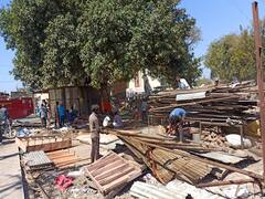 Photo: पैठणच्या यात्रा मैदानातील अतिक्रमण भूईसपाट, वारकऱ्यांकडून कारवाईचे स्वागत