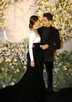 मेरी परम सुंदरी...गोल्डन साडीत दिसला कृती सेननचा ग्लॅमरस अंदाज