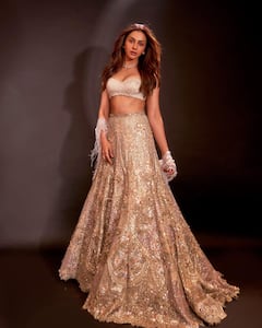 Rakul Preet Singh Shines In An Embellished Lehenga. See Pics