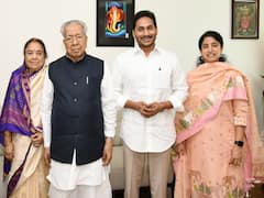 Jagan Meets Governor: గవర్నర్ దంపతులను కలిసిన సీఎం జగన్, వైఎస్ భారతి
