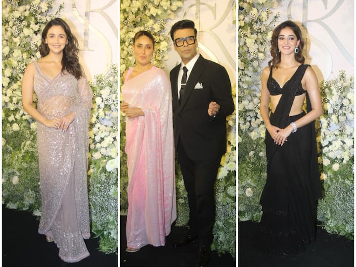 Newlyweds Sidharth Malhotra and Kiara Advani hosted a lavish reception party for their industry friends on Feb 12 in Mumbai. From Alia Bhatt to Gauri Khan and Kareena Kapoor, guests arrived in style.