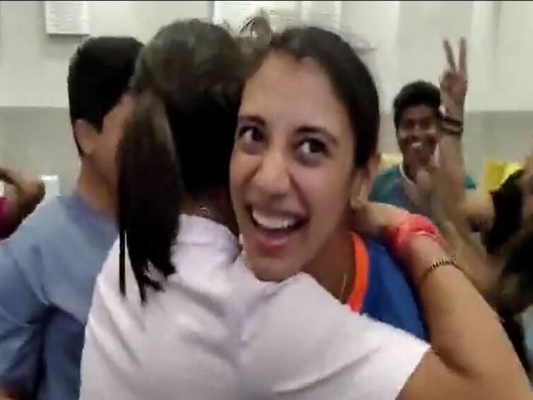 WATCH: Smriti Mandhana's India Teammates At T20 World Cup Celebrate Vice-Captain Going For Big Money At WPL Player Auction WATCH: Smriti Mandhana's India Teammates At T20 World Cup Celebrate Vice-Captain Going For Big Money At WPL Player Auction