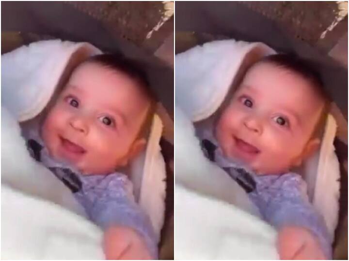 Baby Rescued From Debris 128 Hours After Turkey Earthquake viral video Turkey Earthquake: 128 घंटे बाद मलबे से बचाया गया दो महीने का बच्चा, वीडियो में देखिए कैसे खिलखिला रहा है