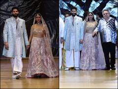 PICS: रैंप पर लहंगा पहन मृणाल ठाकुर ने की कैटवॉक, हाथ थामे चले सिद्धांत चतुर्वेदी, ब्राइडल लुक की चर्चा