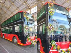 Electric AC Double Decker Bus : मुंबईकरांना बेस्टकडून नवं गिफ्ट, भारतातील पहिली इलेक्ट्रिक एसी डबल डेकर बस आजपासून सेवेत