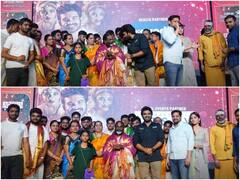 అన్నమాచార్య కుటుంబీకులను సత్కరించిన ‘వినరో భాగ్యము విష్ణు’ కథ టీమ్