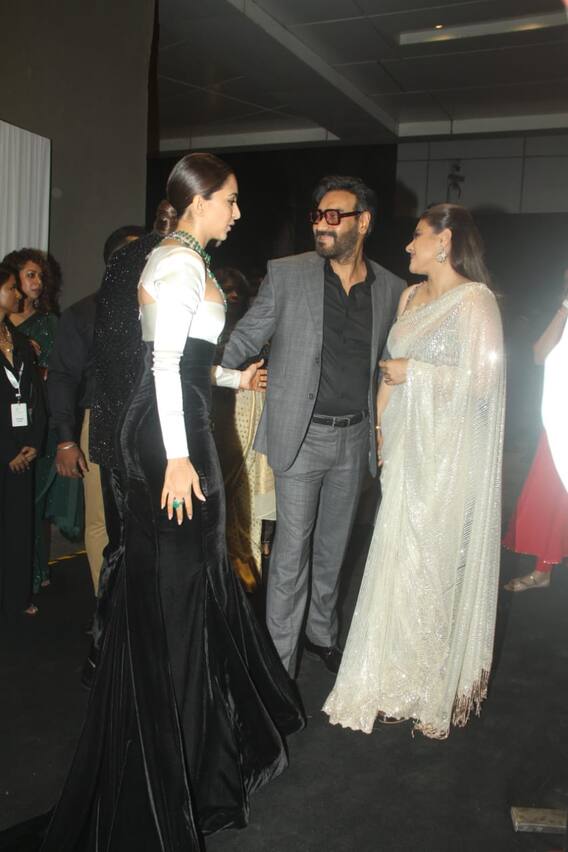 रिसेप्शन में आए Ajay-Kajol को खुद रिसीव करने पहुंचे थे Sid-Kiara, न्यूली वेड कपल ने गले लगाकर किया वेलकम