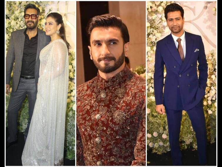 Sid-Kiara Reception: Kajol-Ajay Devgn Make A Glittery Appearance While Ranveer, Vicky Kaushal And Many Put Up Solo Shows Sid-Kiara Reception: Kajol-Ajay Devgn Make A Glittery Appearance While Ranveer, Vicky Kaushal, Alia And Many Put Up Solo Shows