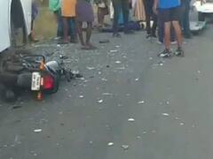 தனியார் பேருந்து மோதி பள்ளி மாணவன் உயிரிழப்பு - கரூர் அருகே சோகம்