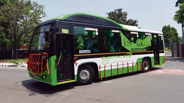 good news for chandigarhians 80 more electric buses will run in the city Chandigarh News: ਚੰਡੀਗੜ੍ਹੀਆਂ ਲਈ ਖੁਸ਼ਖਬਰੀ! ਸ਼ਹਿਰ 'ਚ ਚੱਲ਼ਣਗੀਆਂ 80 ਹੋਰ ਬਿਜਲੀ ਵਾਲੀਆਂ ਬੱਸਾਂ