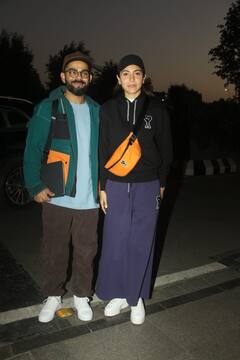 Hardik-Natasha की शादी में शामिल होने के लिए निकले Virat-Anushka! एयरपोर्ट पर कैजुअल लुक में हुए स्पॉट