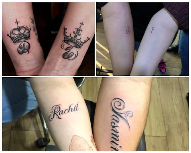 King And Queen Tattoos  Best Couple Tattoo Ideas