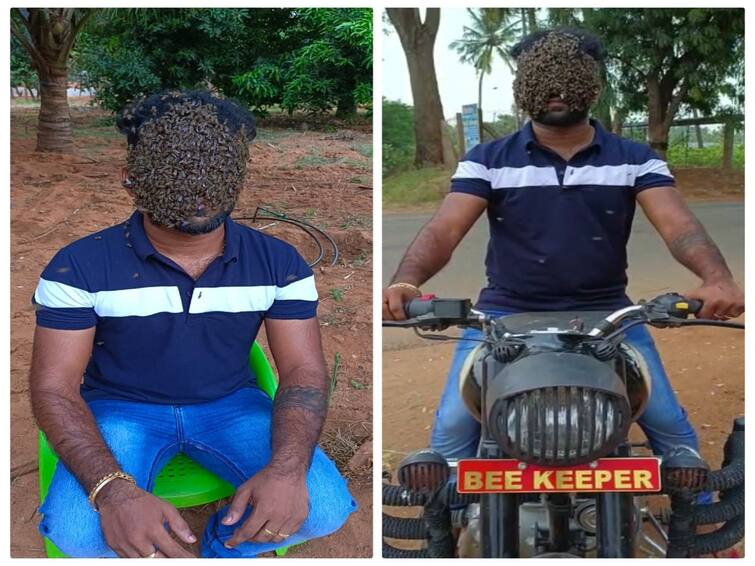 Tirunelveli Esakki Muthu Diploma Graduate Earns 2 Lakh in Honey Bee Farming Honey Bee Farming: தனக்கென தனி அடையாளத்தை வகுத்து சாதித்து வரும் நெல்லை இளைஞர் - யார் அவர்? அவரின் சாதனை என்ன?