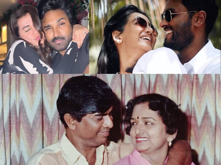 Valentines Day Celebs Photos: பிப்ரவரி 14 ஆம் தேதி கொண்டாடப்படும் காதலர் தினத்தையொட்டி, சினிமா பிரபலங்கள் காதலர் தின ஸ்பெஷல் புகைப்படங்களை பதிவிட்டு வருகின்றனர்.