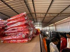 In Photos: बागेश्वर धाम में 121 कन्याओं का सामूहिक विवाह, नव दंपतियों को मिलेंगे सोने-चांदी के जेवर, कूलर, एलईडी टीवी समेत ये गिफ्ट