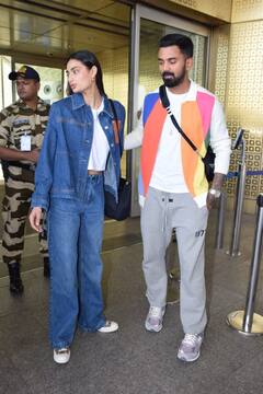 Hardik-Natasha की शादी के लिए रवाना हुए KL Rahul और Athiya Shetty! एयरपोर्ट पर हाथ थामे नजर आया ये न्यूलीवेड कपल