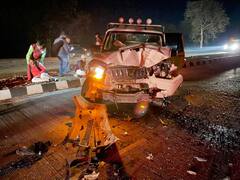 बक्सर में जाप सुप्रीमो पप्पू यादव का काफिला हादसे का शिकार, कार के परखच्चे उड़े, 11 लोग जख्मी