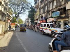 Pune police : कसबा पेठ पोटनिवडणुकीच्या पार्श्वभूमीवर पोलिसांचा रूट मार्च