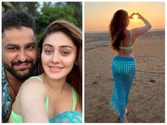 Valentines Day: इस एक्ट्रेस ने पति संग शेयर कीं बेहद ग्लैमरस फोटोज, ग्रीन रंग की बिकिनी में कातिलाना लगा फिगर