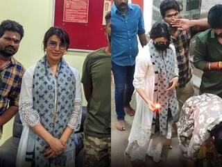 Shaakuntalam: पलानी मुरुगन मंदिर में Samantha Ruth Prabhu ने चढ़ी 600 सीढ़िया, 'शाकुंतलम' की रिलीज से पहले किए दर्शन