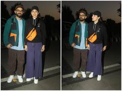 Hardik-Natasha की शादी में शामिल होने के लिए निकले Virat-Anushka! एयरपोर्ट पर कैजुअल लुक में हुए स्पॉट
