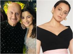 अनुपम खेर ने आलिया की तारीफ करते हुए तस्वीर की शेयर, फैंस बोले अब कंगना के रिएक्शन का इंतजार