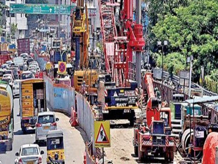 Chennai Metro: கலங்கரை விளக்கம் - பூந்தமல்லி மெட்ரோ; இந்தாண்டுக்குள் முடிவடைகிறது ராட்சத தூண்கள் அமைக்கும் பணி..!