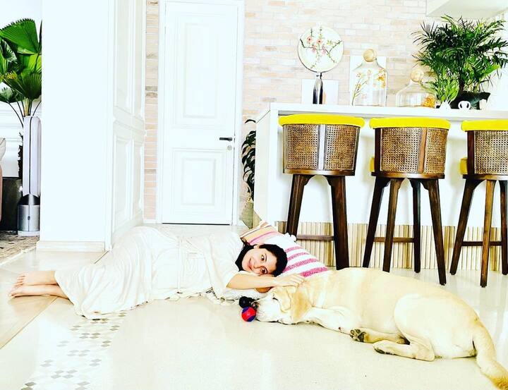 अपने इस आलीशान घर की झलक अक्सर एक्ट्रेस इंस्टाग्राम पर फैंस को दिखाती रहती हैं. अनुष्का का ये घर ओंकार-1973 बिल्डिंग के 35वें फ्लोर पर है.