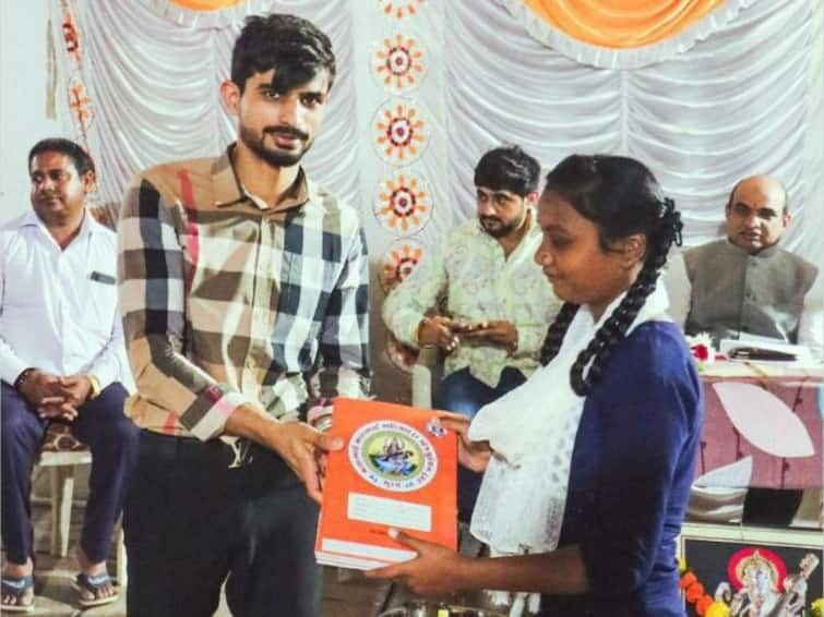 Dipak Bharwad, MD Of Gokul Developers, Donates 18K Writing Books To Tribal Students In Navsari’s Chikhli