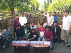 मंडोर की पहाड़ियों से हथियार सहित गिरफ्तार किए गए गैंग के सदस्य, पूछताछ में हुआ चौंकाने वाला खुलासा