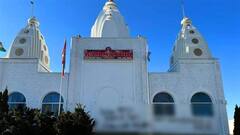 Canada News: ਕੈਨੇਡਾ 'ਚ ਖਾਲਿਸਤਾਨ ਪੱਖੀਆਂ ਨੇ ਮੰਦਰ ਦੀਆਂ ਕੰਧਾਂ 'ਤੇ ਲਿਖੇ ਭਾਰਤ ਵਿਰੋਧੀ ਨਾਅਰੇ