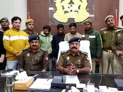 बिजनौर: चोरी की तीन वारदातों को अंजाम देने वाले आरोपी गिरफ्तार, 8 लाख कैश और हथियार बरामद