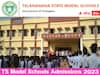 TS Models School: తెలంగాణ ఆదర్శ పాఠశాలల్లో ఇంటర్‌ ప్రవేశాలు, దరఖాస్తు ప్రారంభం!