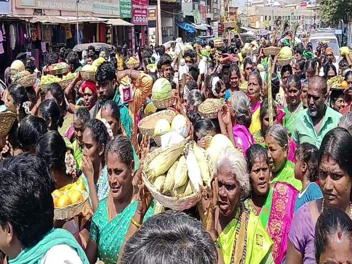 Palani: A ceremony was held on behalf of the Kuravar people of Valli who married Murugan TNN பழனியில் வள்ளிக்கு தாய் வீட்டு சீதனத்தை வழங்கிய குறவர் இன மக்கள்..!