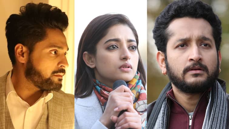 Ghore Pherar Gaan: Ishaa Saha, Parambrata Chatterjee, Gaurab Chatterjee's Ghorer Ferar Gaan is going to release at 17 March, know in details Ghore Pherar Gaan: সুরে বাঁধা পরমব্রত, ইশা, গৌরবের ত্রিকোণ প্রেমের গল্প, ১৭ মার্চ বড়পর্দায় 'ঘরে ফেরার গান'